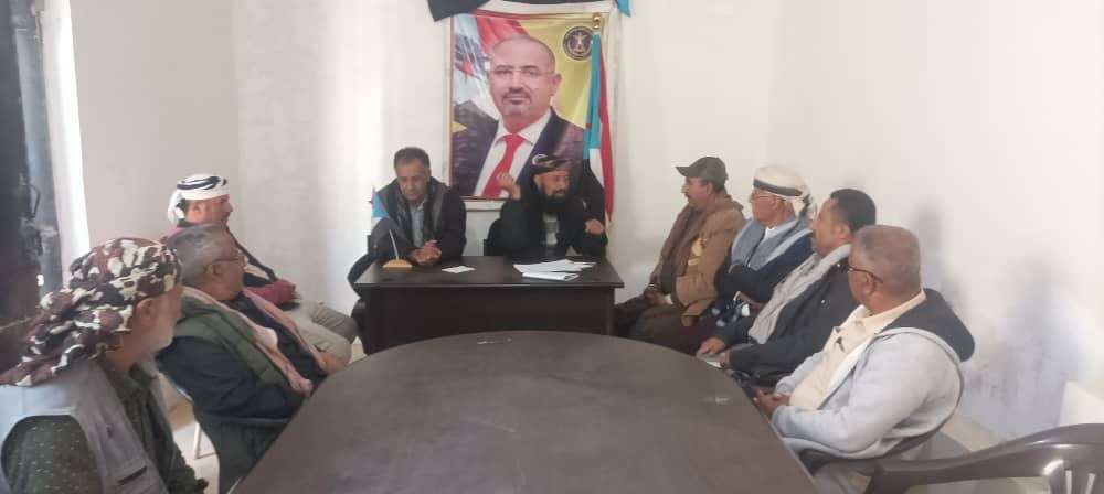 تنفيذية انتقالي لبعوس تناقش المستجدات السياسية وتؤكد التمسك باستعادة الدولة الجنوبية