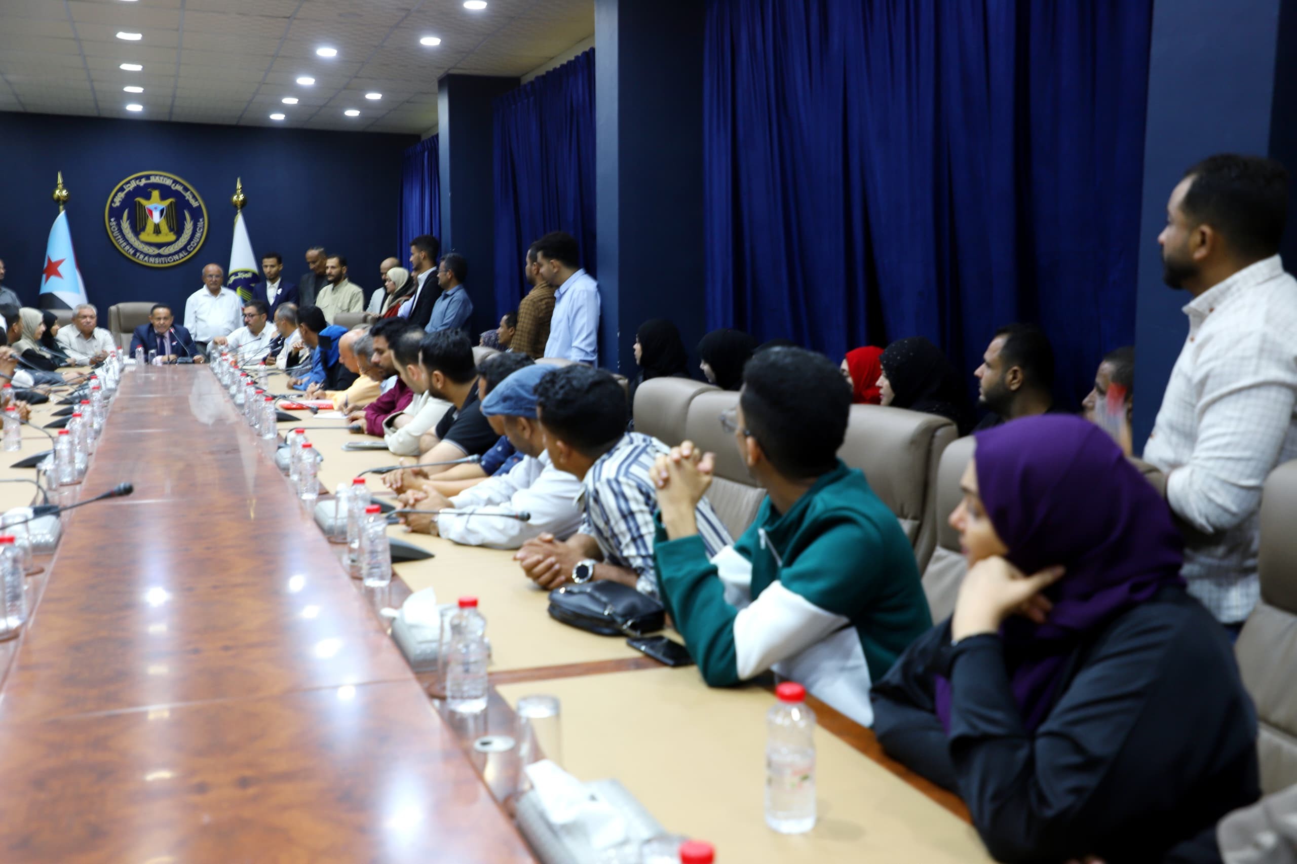 الأمانة العامة تعقد لقاءً موسعًا لمناقشة المستجدات على الساحة الوطنية الجنوبية