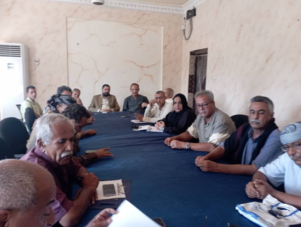 تنفيذية انتقالي خورمكسر تناقش خطط وبرامج المرحلة المقبلة