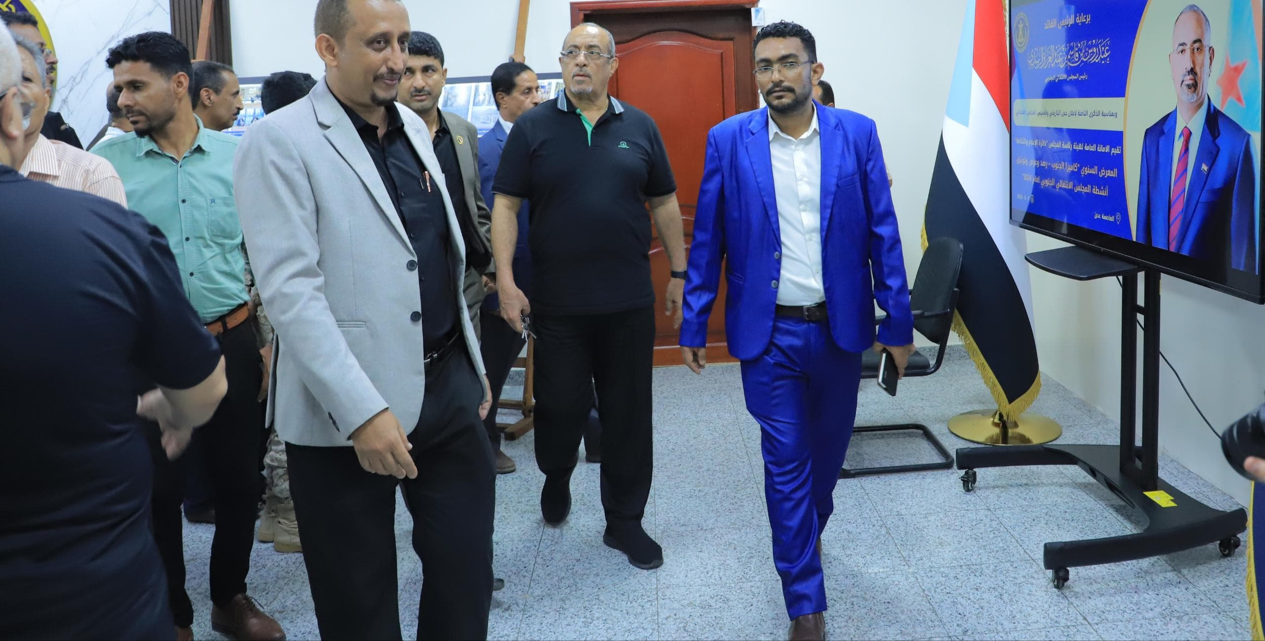 الأمانة العامة تفتتح معرضا للصور بعنوان "كاميرا الجنوب ...رصد وعرض.. أنشطة المجلس الانتقالي للعام 2024"