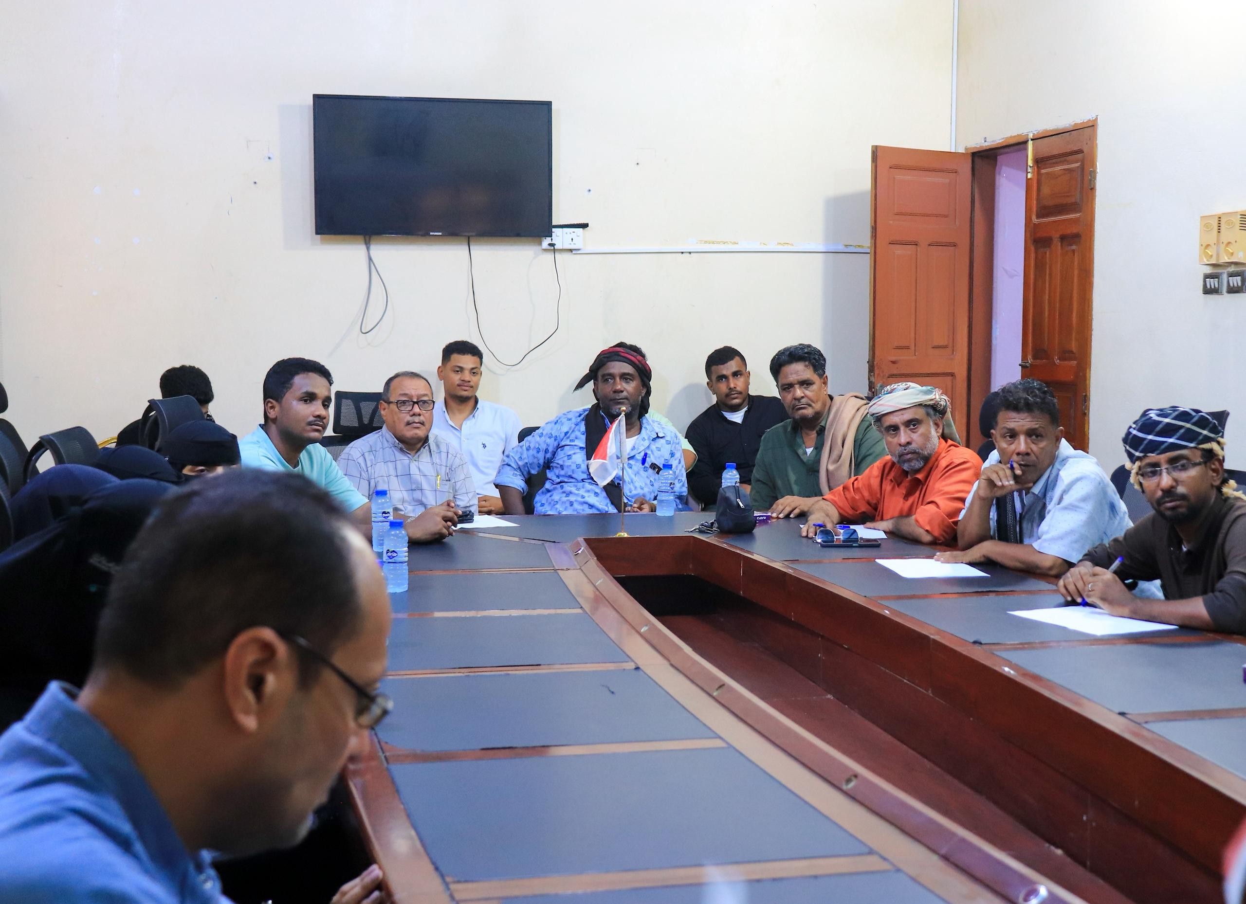 منسقية الانتقالي بجامعة حضرموت تعقد لقاءً موسعًا لرؤساء الهيئات التنفيذية بالكليات