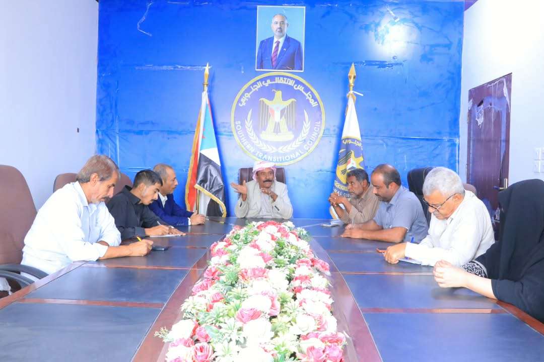 تنفيذية انتقالي شبوة تعقد اجتماعها الدوري وتناقش استكمال برنامج التصعيد الشعبي