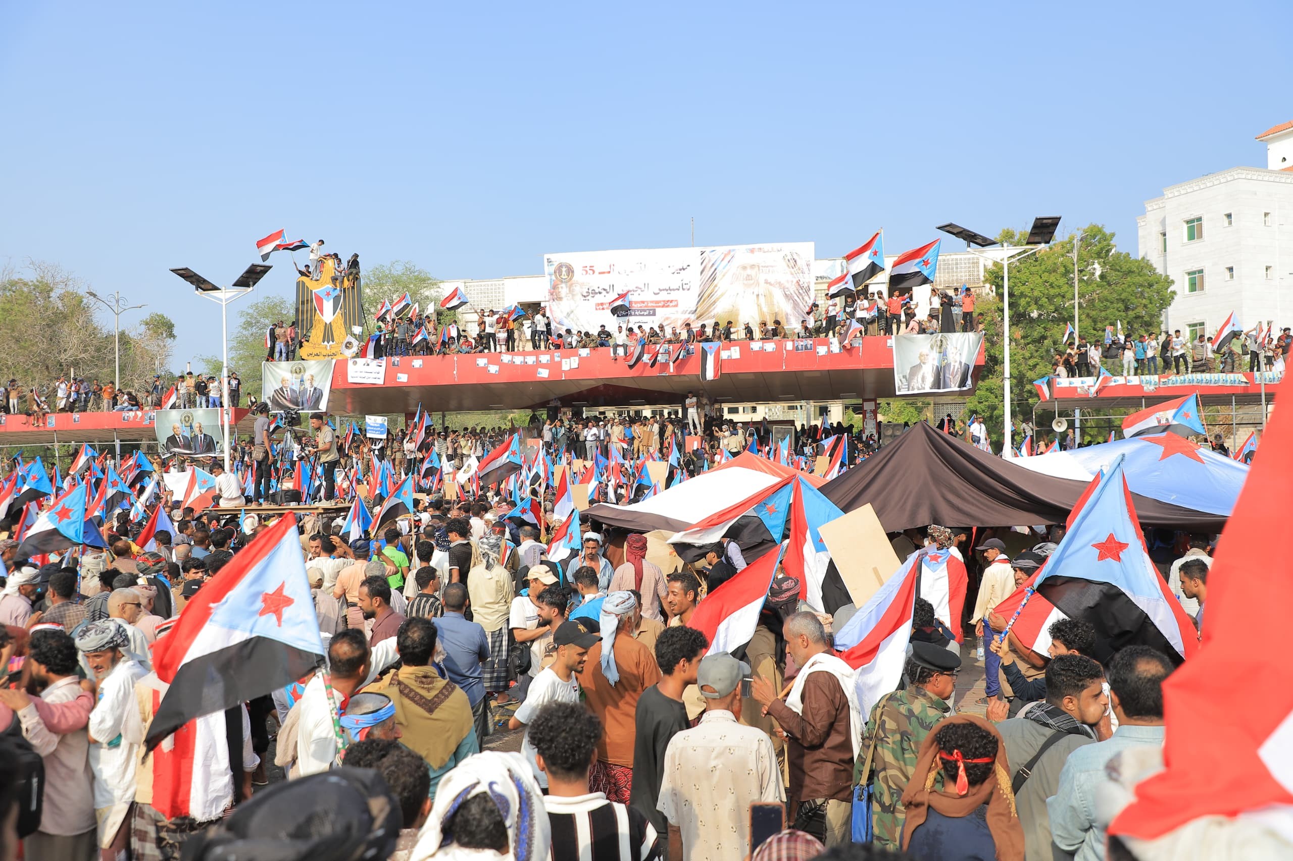 نص كلمة الأمين العام للأمانة العامة للانتقالي وضاح الحالمي في مليونية الذكرى 55 لتأسيس الجيش الجنوبي بالعاصمة عدن