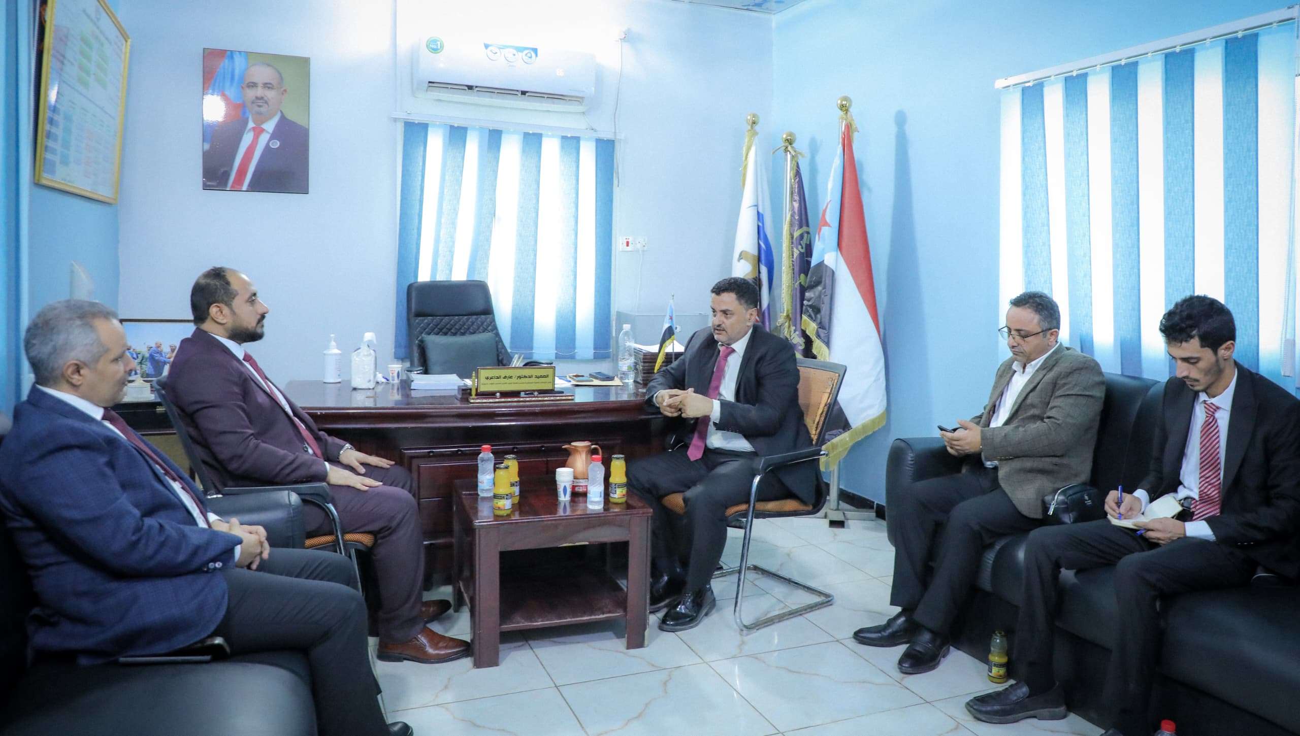 الأمين العام يتفقد مستشفى عبود العسكري بالعاصمة عدن